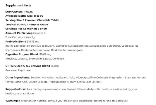 ProbZyme - Chewable Digestion Support