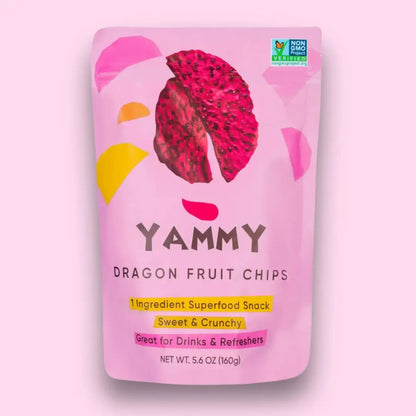 Dried Dragon Fruit Chips Sharing Pack: Gluten Free, Vegan