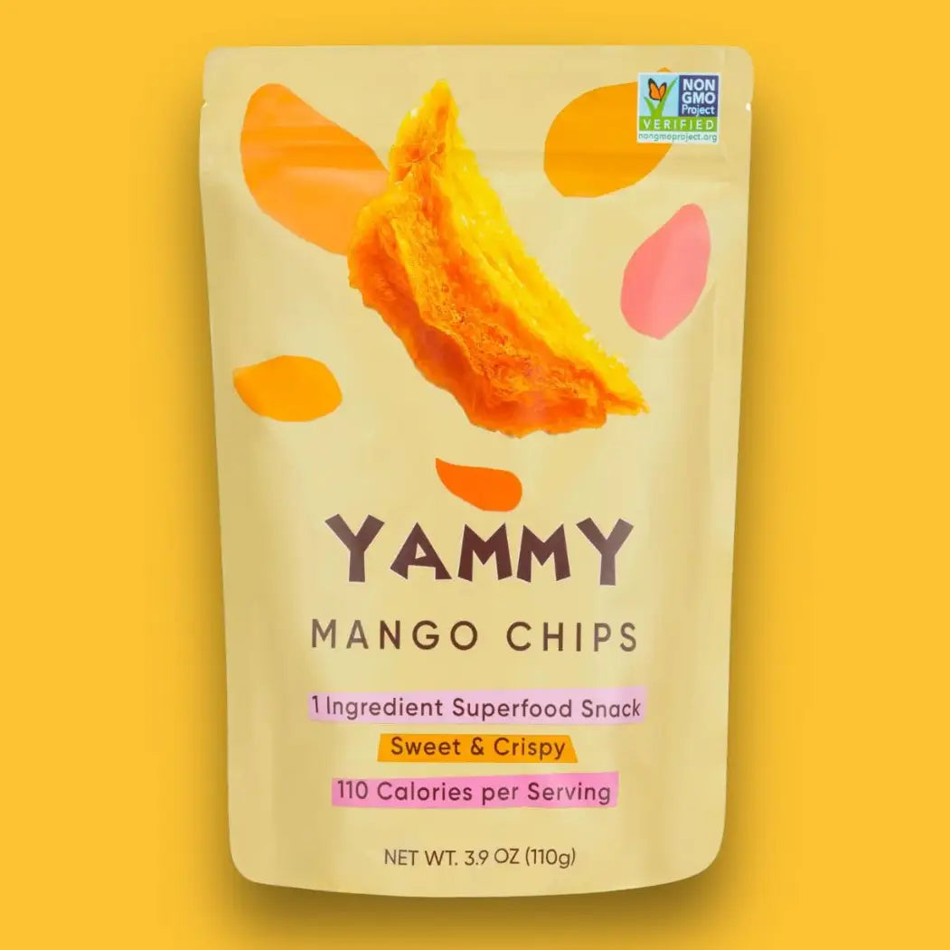 Dried Mango Chips Sharing Pack: Gluten Free, Vegan