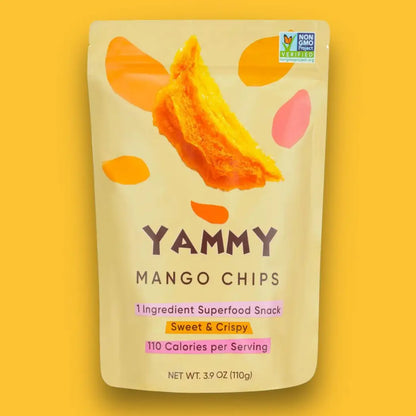 Dried Mango Chips Sharing Pack: Gluten Free, Vegan